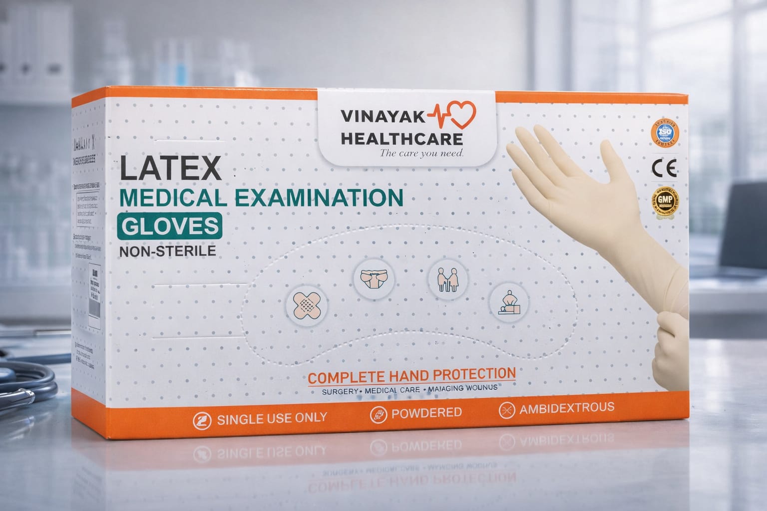 Latex Examination Gloves